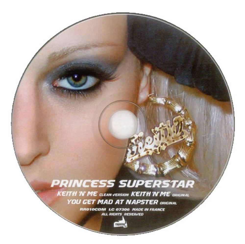 Princess Superstar Keith 'N' Me French CD single (CD5 / 5") PISC5KE222492