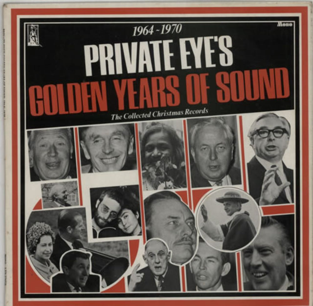 Private Eye Private Eye's Golden Years Of Sound UK vinyl LP album (LP record) LYN2745/6