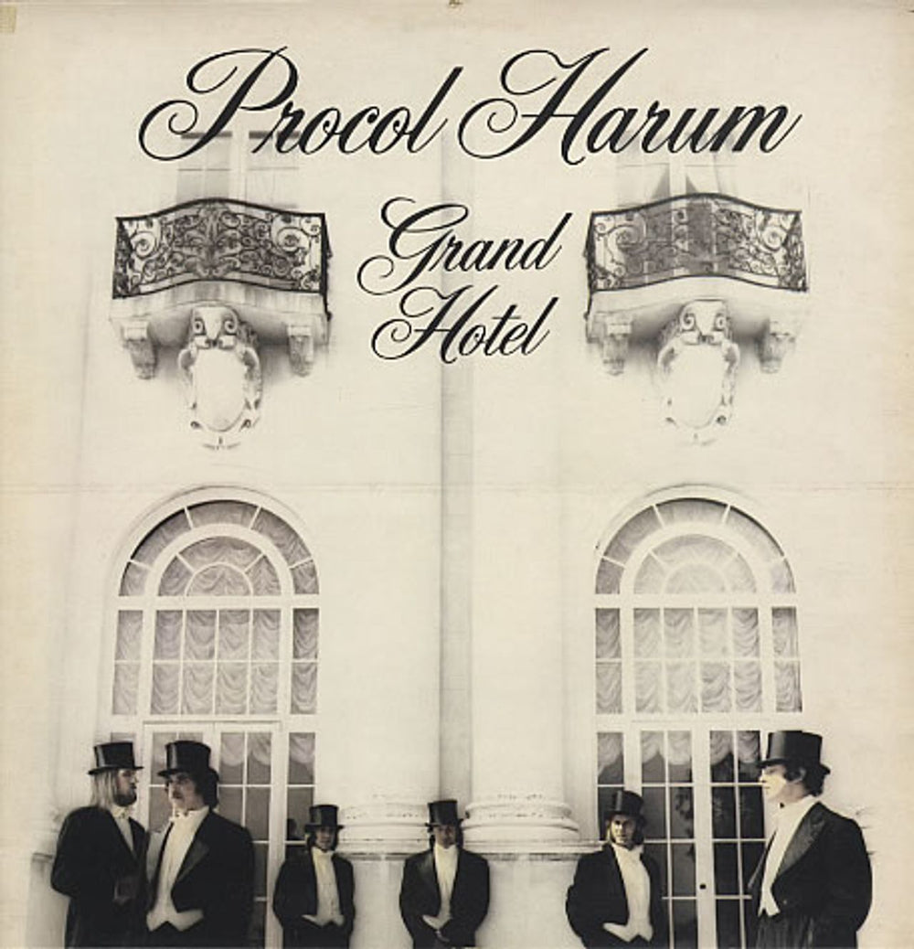 Procol Harum Grand Hotel - 1st + Booklet UK vinyl LP album (LP record) CHR1037