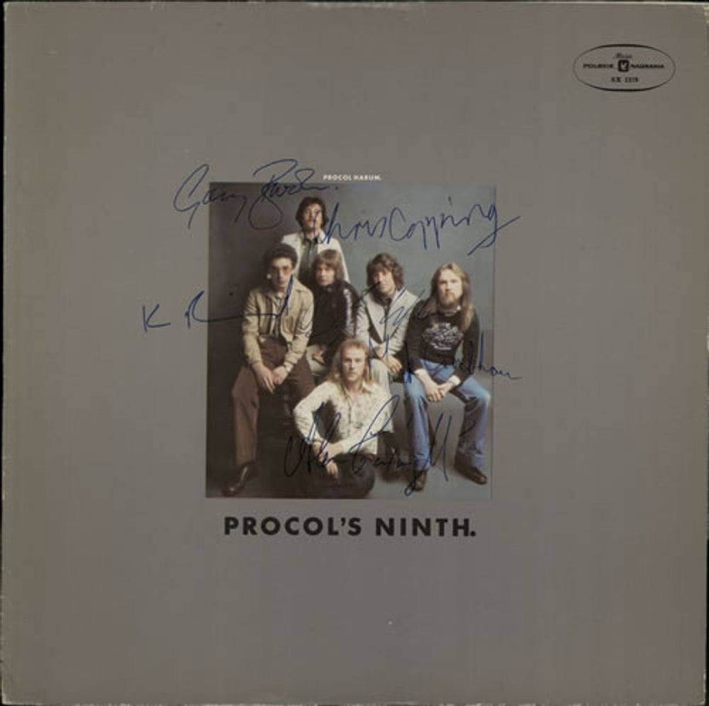 Procol Harum Procol's Ninth Polish vinyl LP album (LP record) SX1378