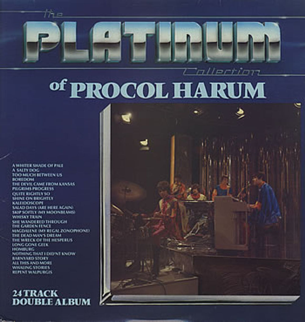 Procol Harum The Platinum Collection UK 2-LP vinyl record set (Double LP Album) PLAT1003