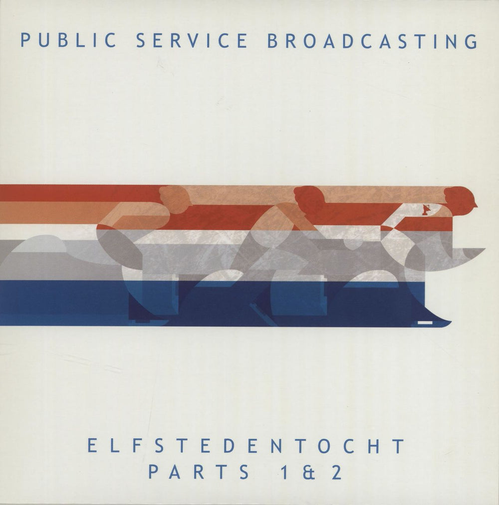 Public Service Broadcasting Elfstedentocht (Parts 1 & 2) - RSD14 - White Vinyl UK 7" vinyl single (7 inch record / 45) TCRVS04