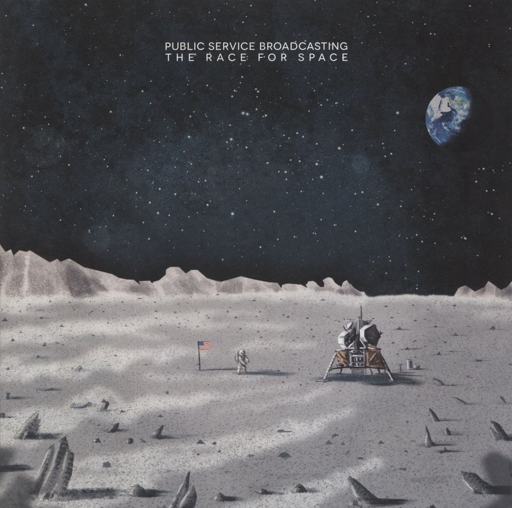 Public Service Broadcasting The Race For Space UK vinyl LP album (LP record) TCRVA02