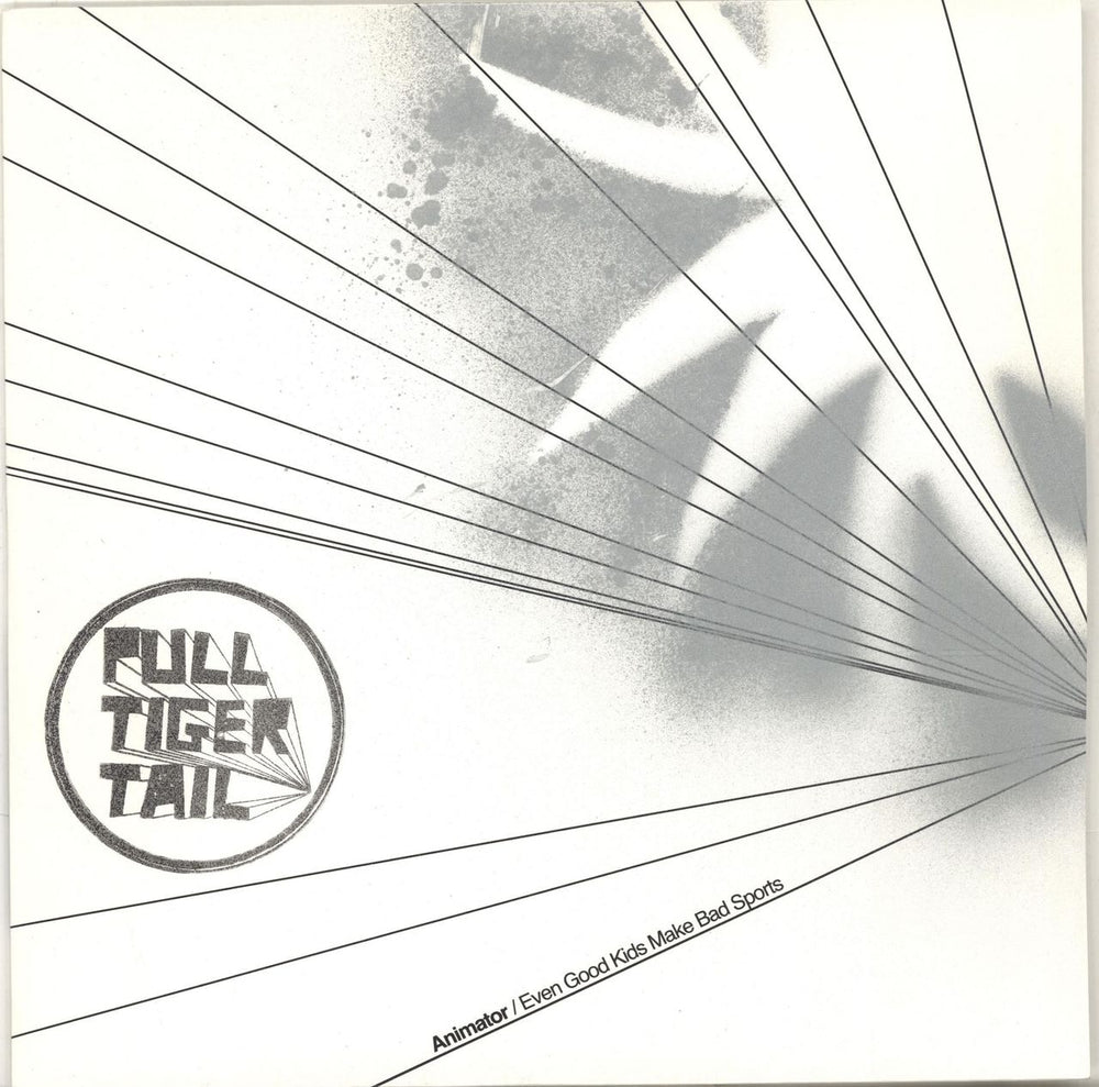 Pull Tiger Tail Animator - Grey-Sprayed Sleeve + Black Stamp UK 7" vinyl single (7 inch record / 45) YALC0009