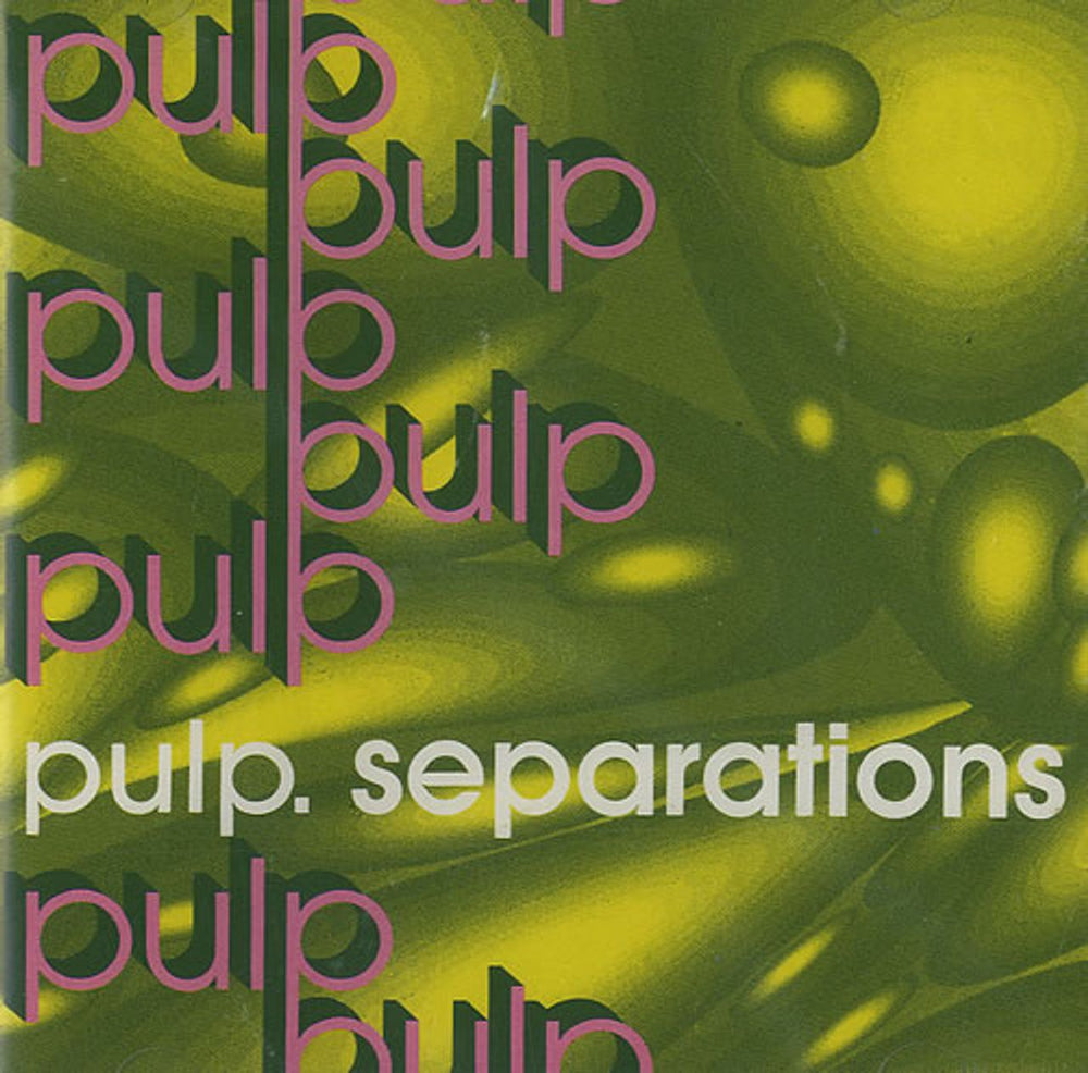 Pulp Separations UK CD album (CDLP) FIRE33026