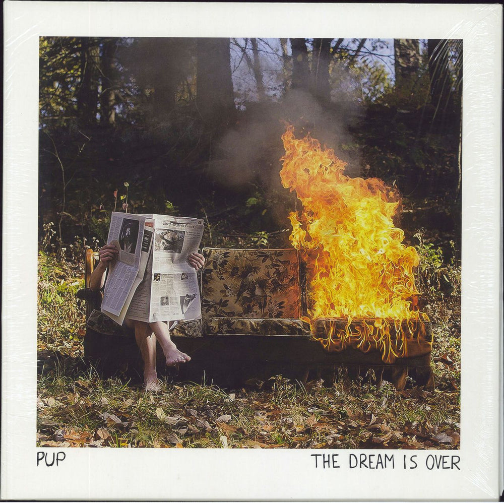 Pup The Dream Is Over - 1st - Red Vinyl - Shrink US vinyl LP album (LP record) SD01615-1