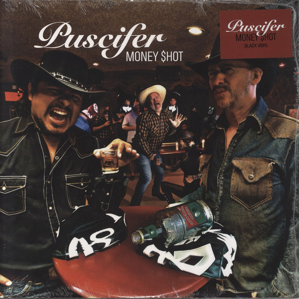 Puscifer Money Shot - Hype Sticker - Sealed US 2-LP vinyl record set (Double LP Album) 538676570