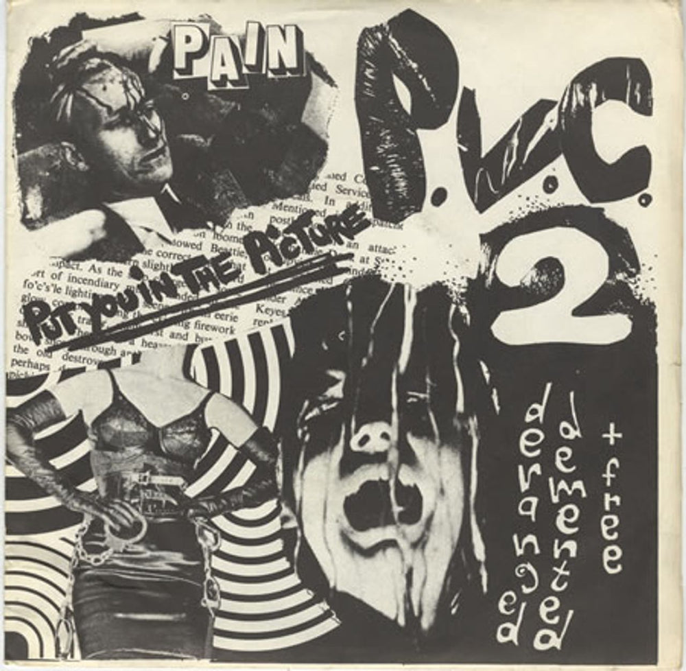 PVC2 Put You In The Picture + Sleeve UK 7" vinyl single (7 inch record / 45) ZUM2