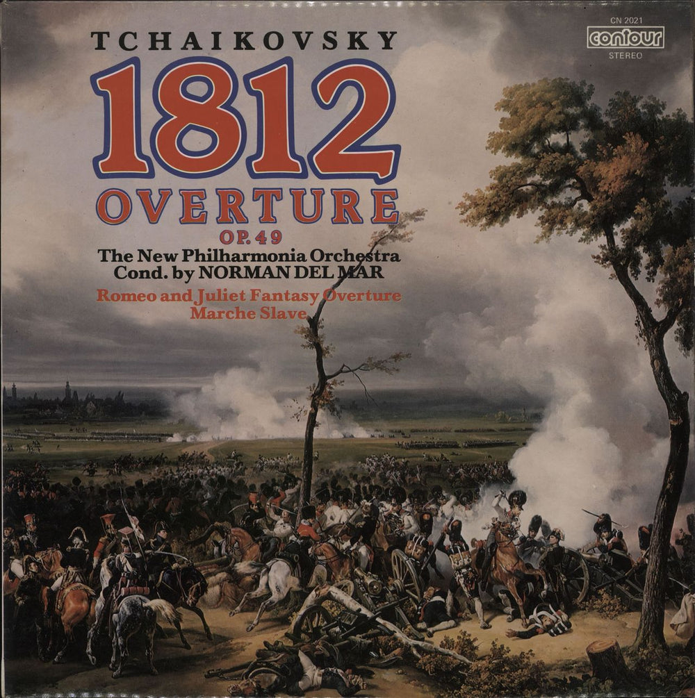 Pyotr Ilyich Tchaikovsky 1812 Overture UK vinyl LP album (LP record) CN2021