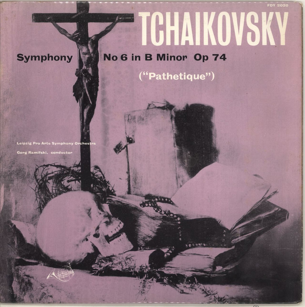 Pyotr Ilyich Tchaikovsky Symphony No. 6 in B Minor ('Pathetique') UK vinyl LP album (LP record) FDY2020