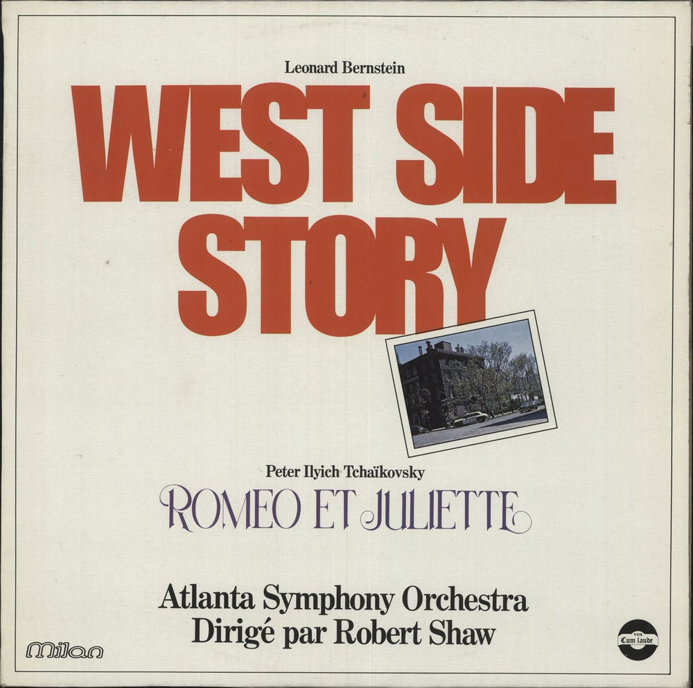 Pyotr Ilyich Tchaikovsky West Side Story/ Romeo And Juliet French vinyl LP album (LP record) A150101