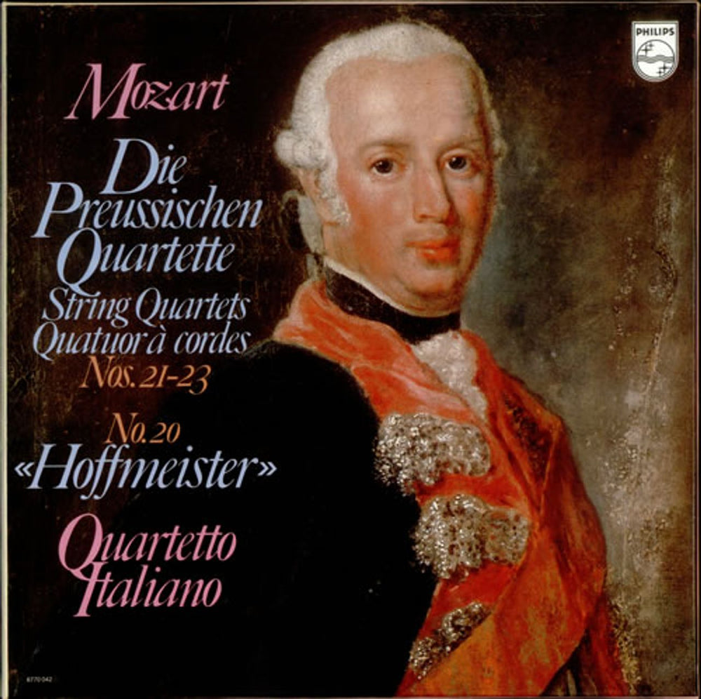 Quartetto Italiano Mozart: Die Preussischen Quartette Dutch Vinyl Box Set 6770042