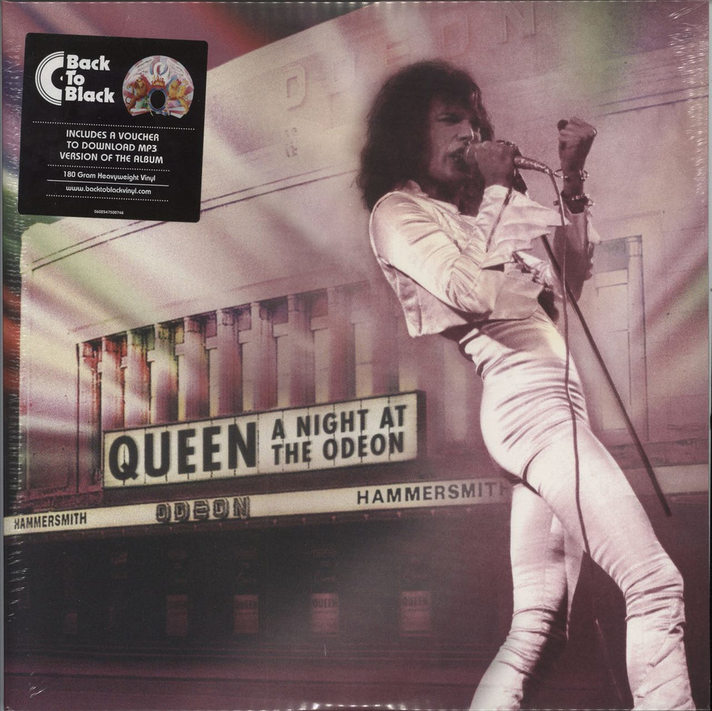 Queen A Night At The Odeon UK 2-LP vinyl record set (Double LP Album) 0602547500748