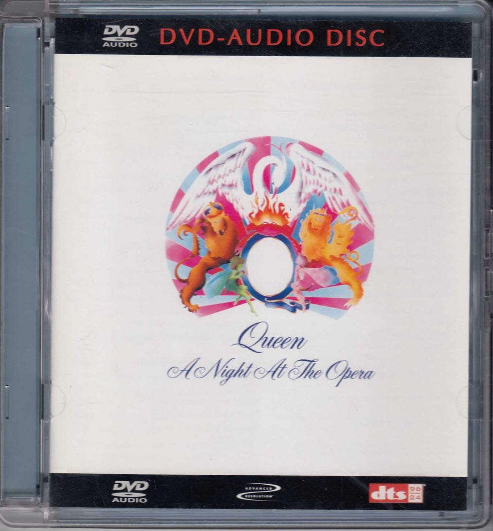 Queen A Night At The Opera UK DVD-Audio disc 5398309