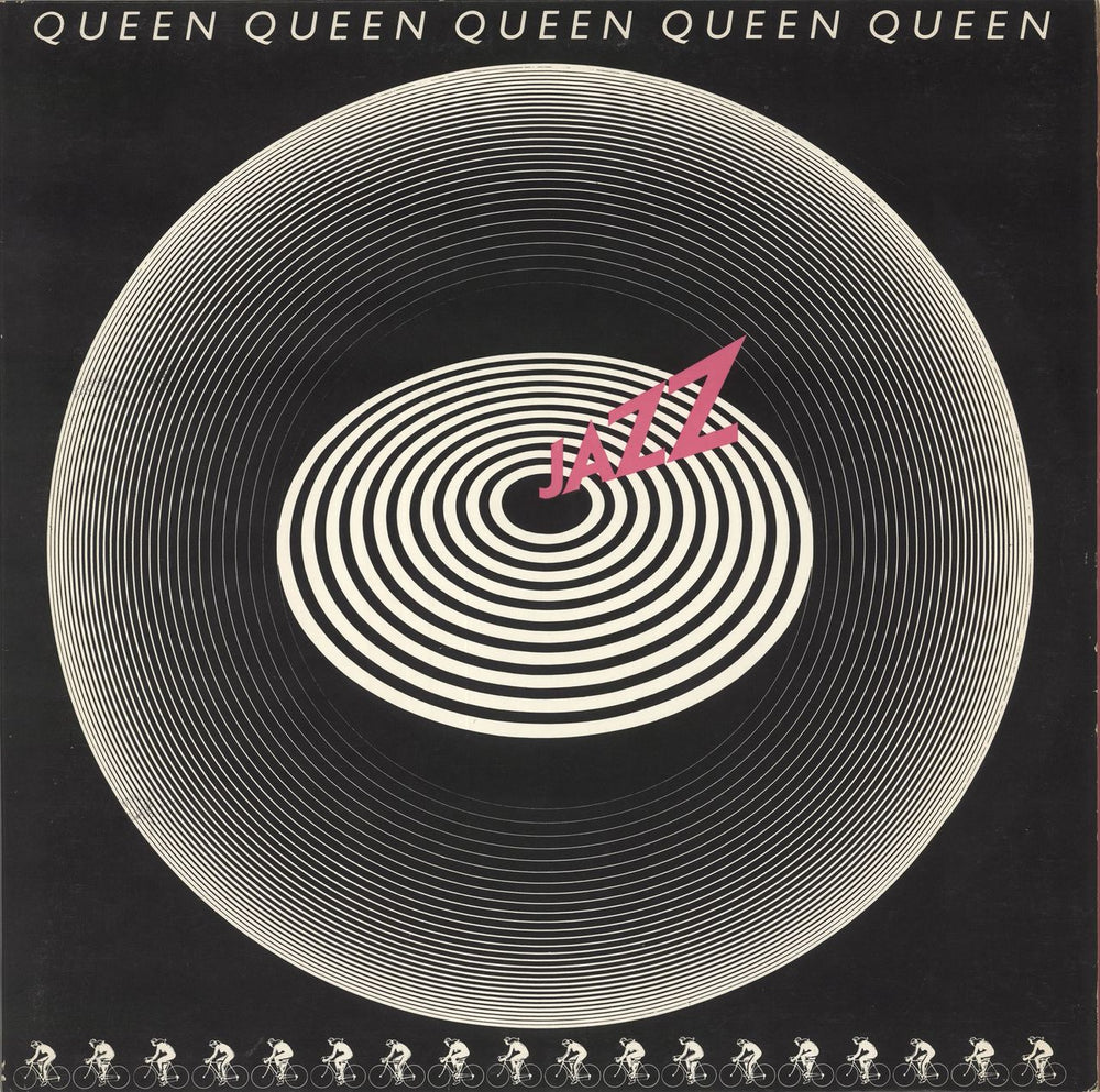 Queen Jazz - 1st + Poster UK vinyl LP album (LP record) EMA788