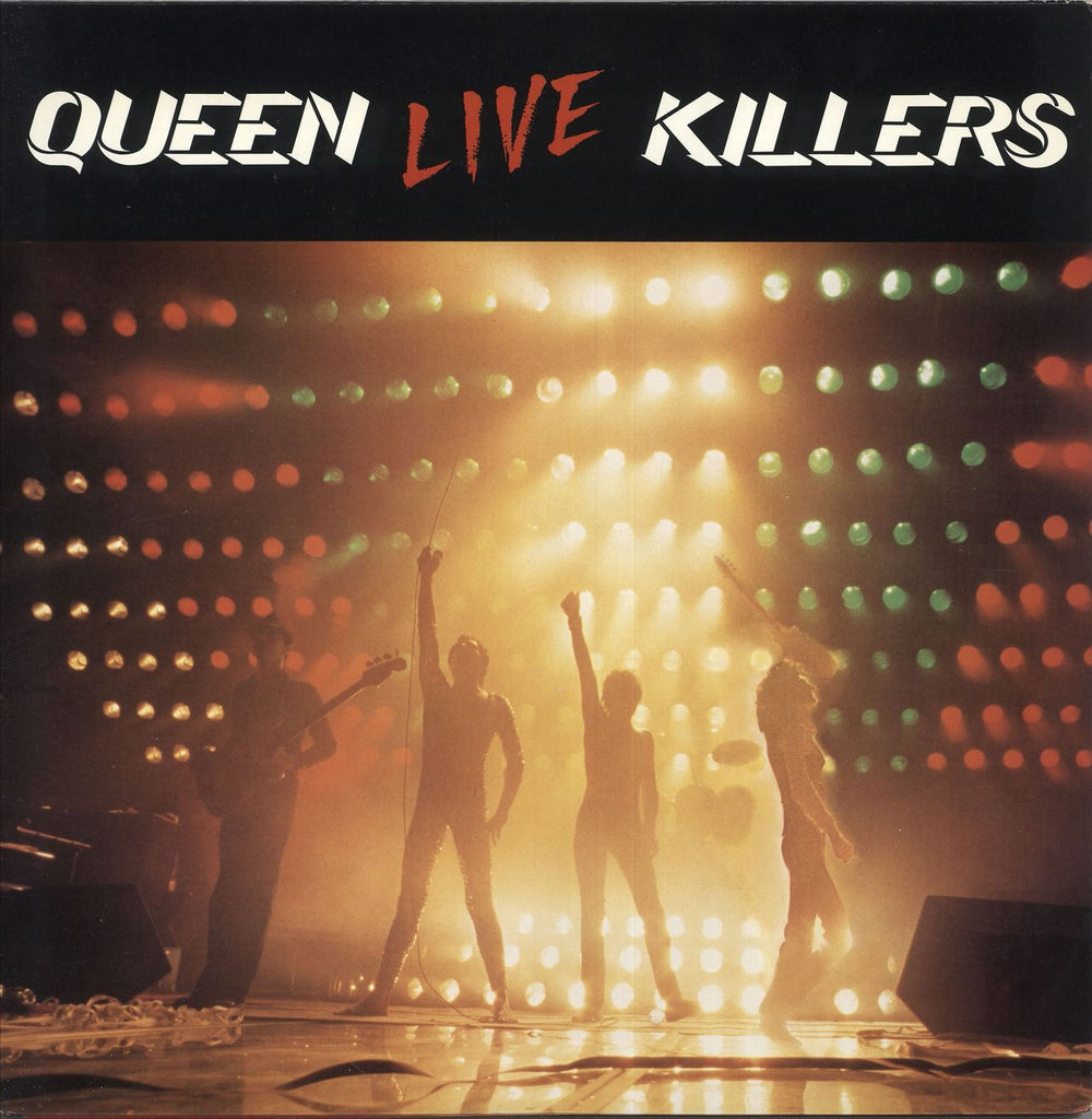 Queen Live Killers - Red & Green Vinyl Japanese 2-LP vinyl record set (Double LP Album) P-5567~8E