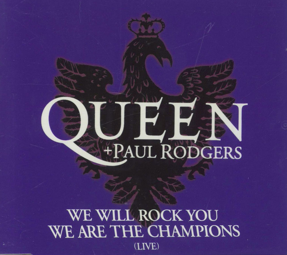 Queen We Will Rock You / We Are The Champions [Live] Japanese Promo CD single (CD5 / 5") PCD-3166