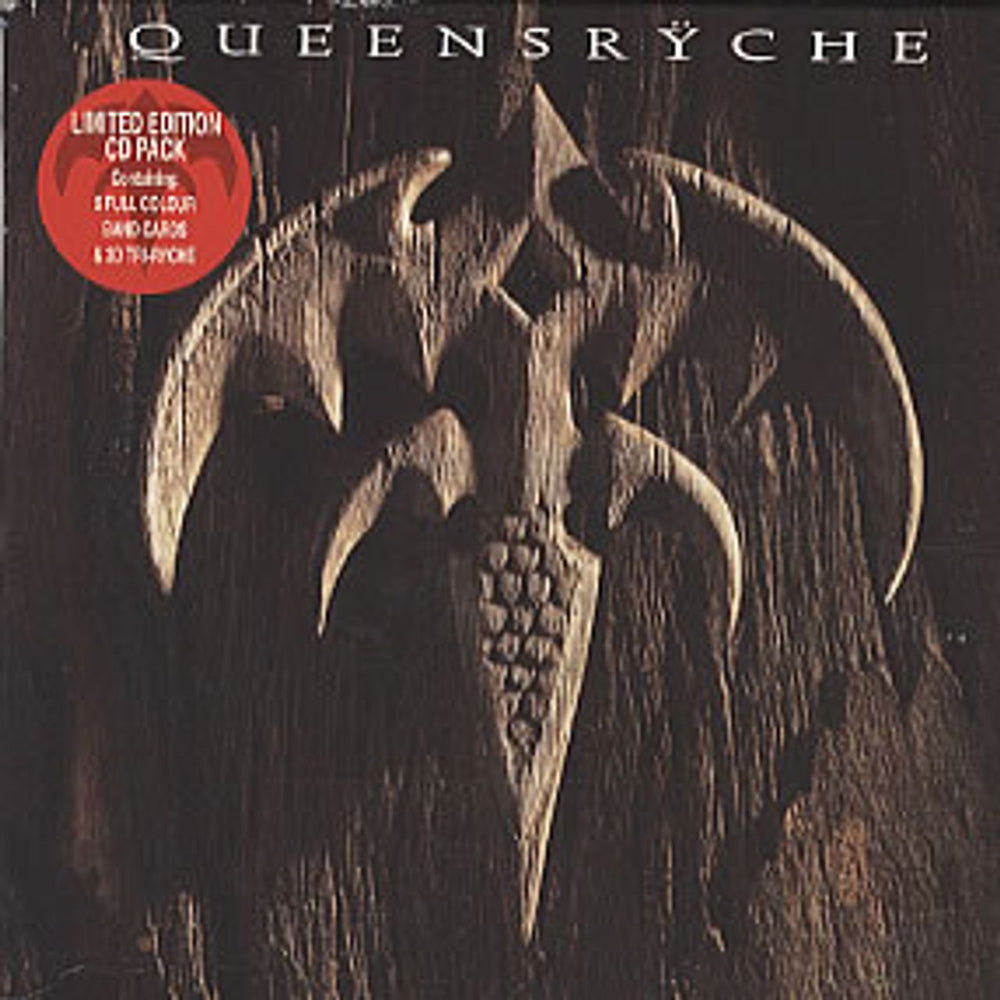 Queensryche I Am I - Postcard Pack UK CD single (CD5 / 5") CDMTS109