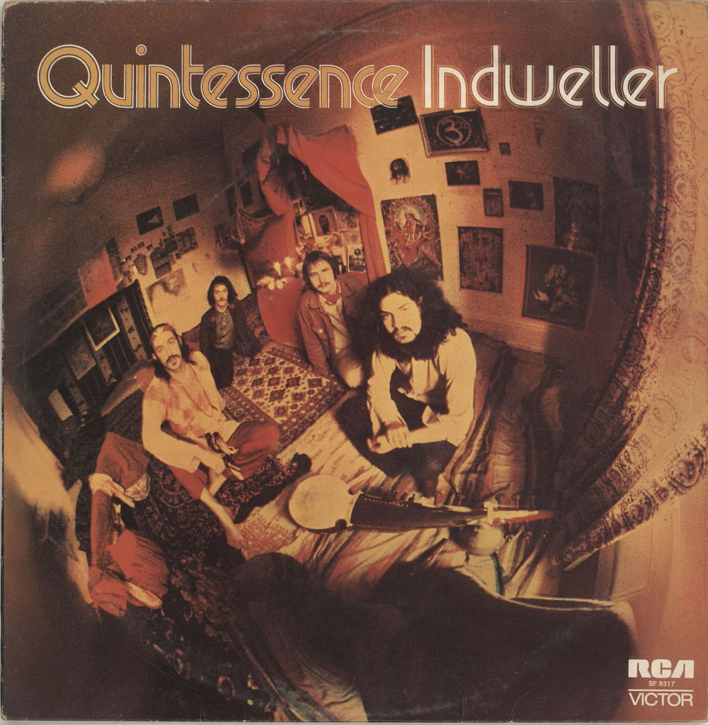 Quintessence Indweller UK vinyl LP album (LP record) SF8317