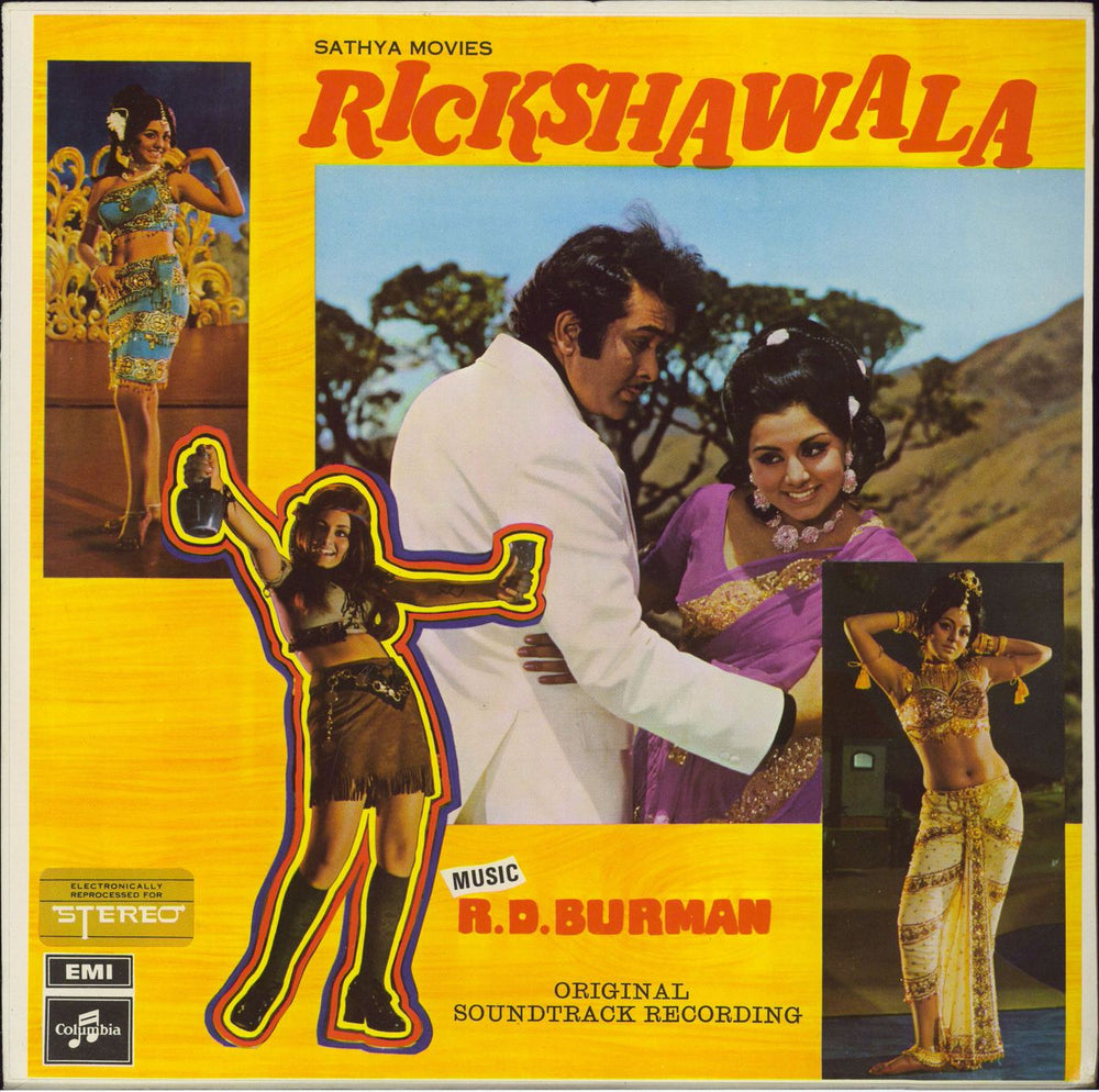 R.D. Burman Rickshawala Indian vinyl LP album (LP record) D/33ESX14001