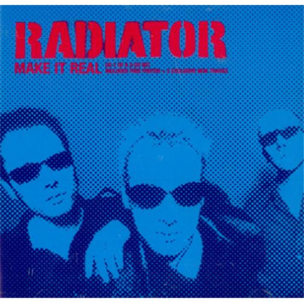 Radiator (90s) Make It Real UK 2-CD single set (Double CD single) RQ92SMA422859