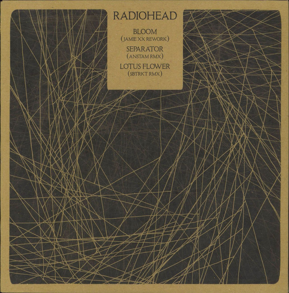 Radiohead Bloom UK 12" vinyl single (12 inch record / Maxi-single) TICK009