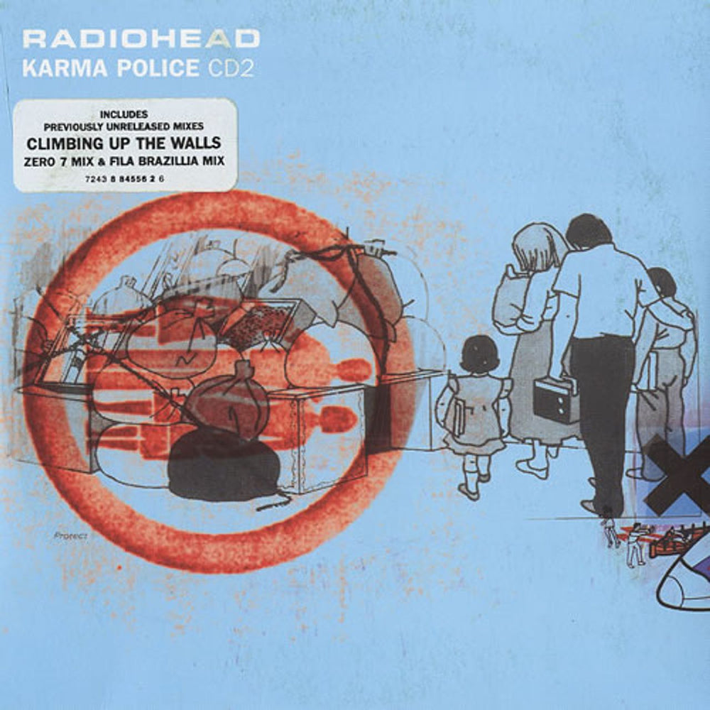 Radiohead Karma Police - Parts 1 & 2 Originals UK 2-CD single set (Double CD single) R-H2SKA129004