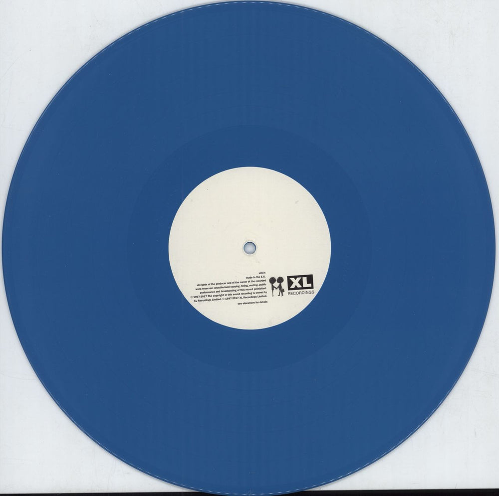 Radiohead OK Computer OKNOTOK 1997 2017 - Blue Vinyl UK 3-LP vinyl record set (Triple LP Album) R-H3LOK788361