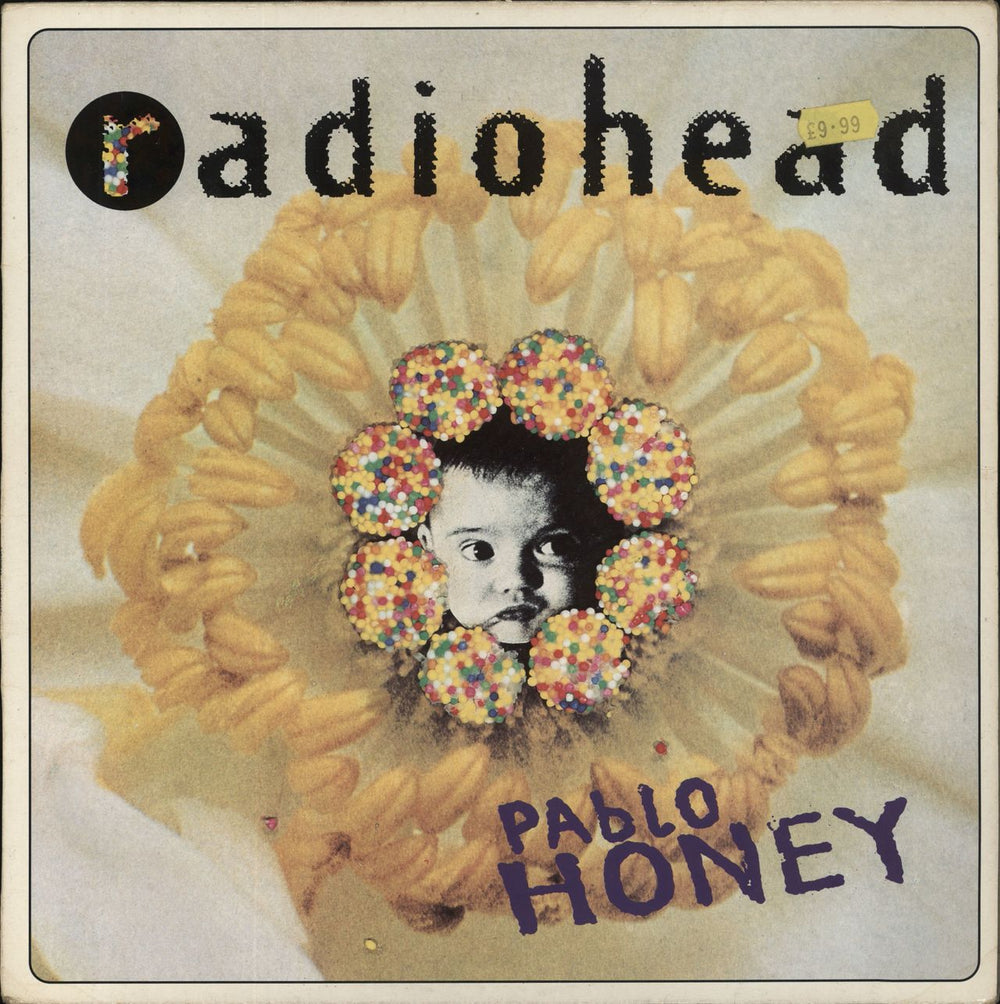 Radiohead Pablo Honey - EX UK vinyl LP album (LP record) PCS7360