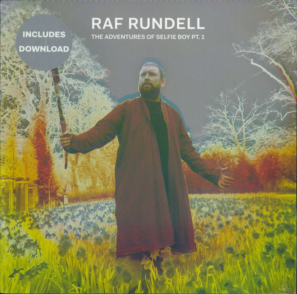 Raf Rundell The Adventures of Selfie Boy Pt. 1 - Sealed UK vinyl LP album (LP record) OLIVE1023V