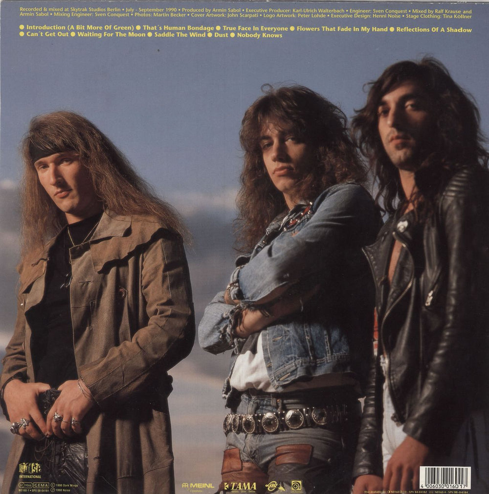 Rage Reflections Of A Shadow German vinyl LP album (LP record) 4006030016017