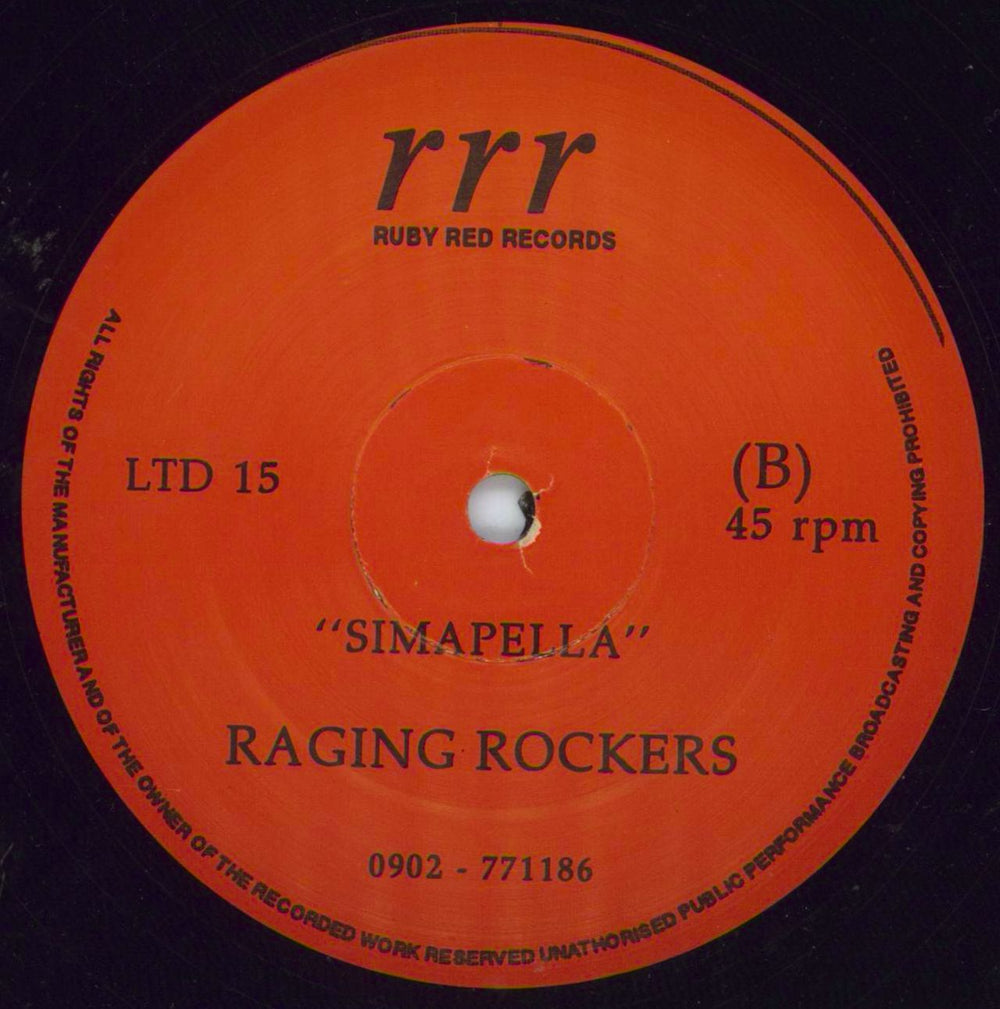 Raging Rockers Kounter Act UK 12" vinyl single (12 inch record / Maxi-single) 5OI12KO814223