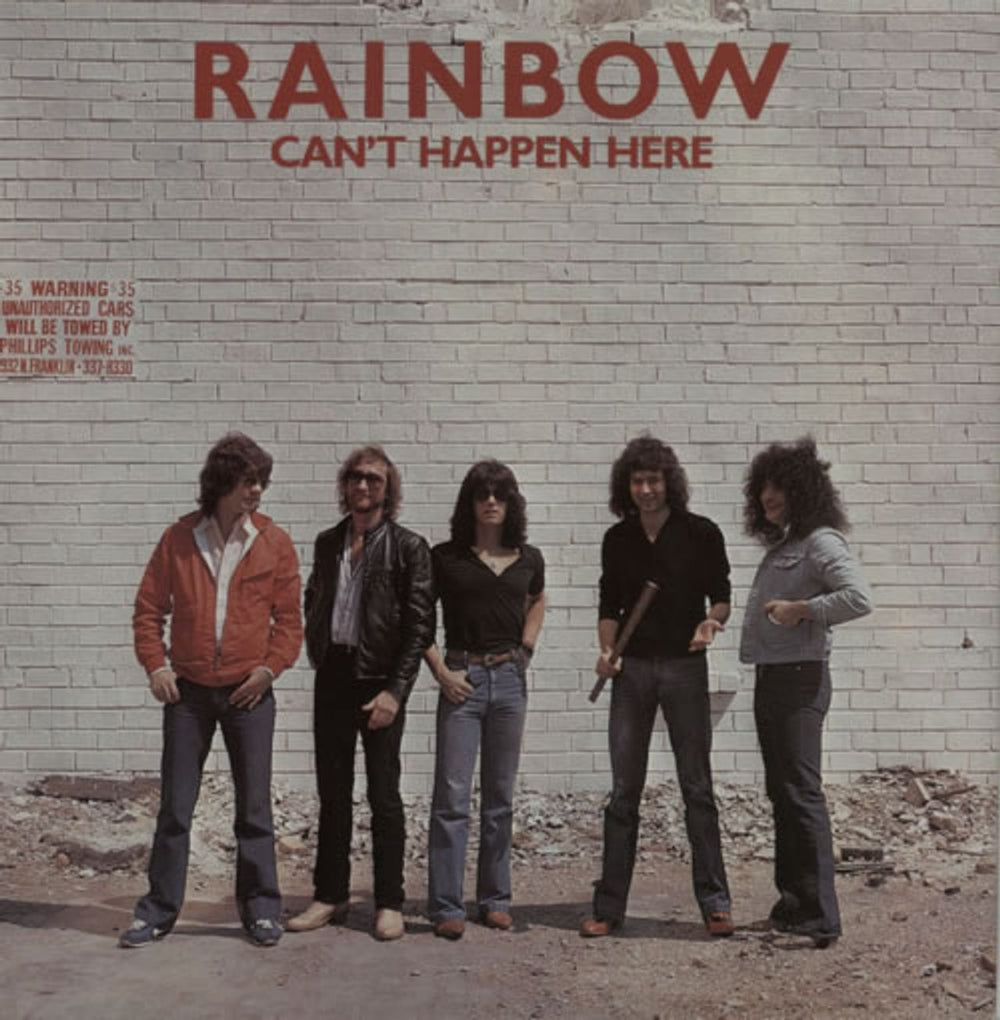 Rainbow Can't Happen Here - P/S UK 7" vinyl single (7 inch record / 45) POSP251