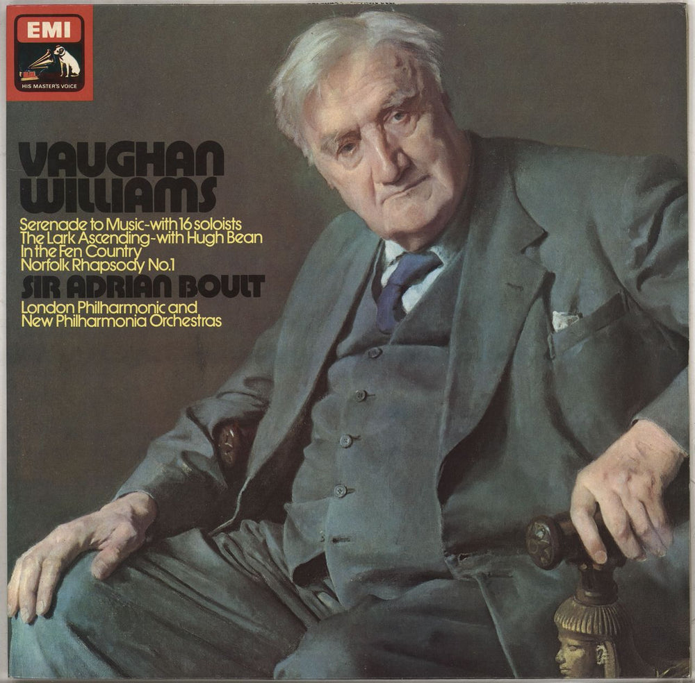 Ralph Vaughan Williams Serenade To Music UK vinyl LP album (LP record) ASD2847