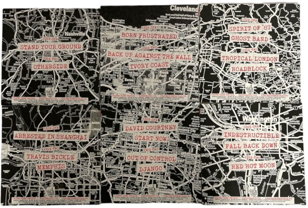 Rancid Indestructible - 6 x 7" Red Vinyl Set US 7" vinyl single (7 inch record / 45) RCD07IN795411