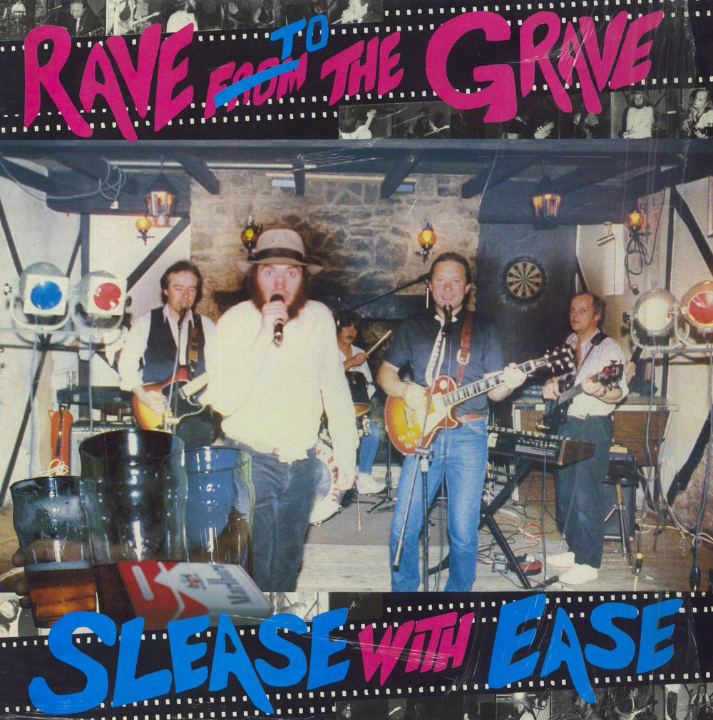 Rave To The Grave Slease With Ease UK vinyl LP album (LP record) YOHOX2