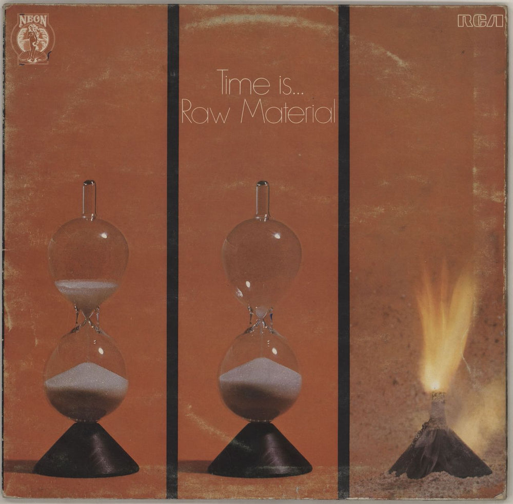Raw Material Time Is... - VG UK vinyl LP album (LP record) NE8