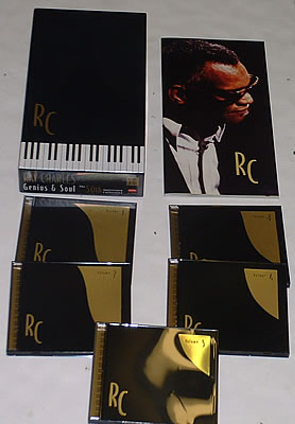 Ray Charles Genius & Soul - Sealed US CD Album Box Set R272859