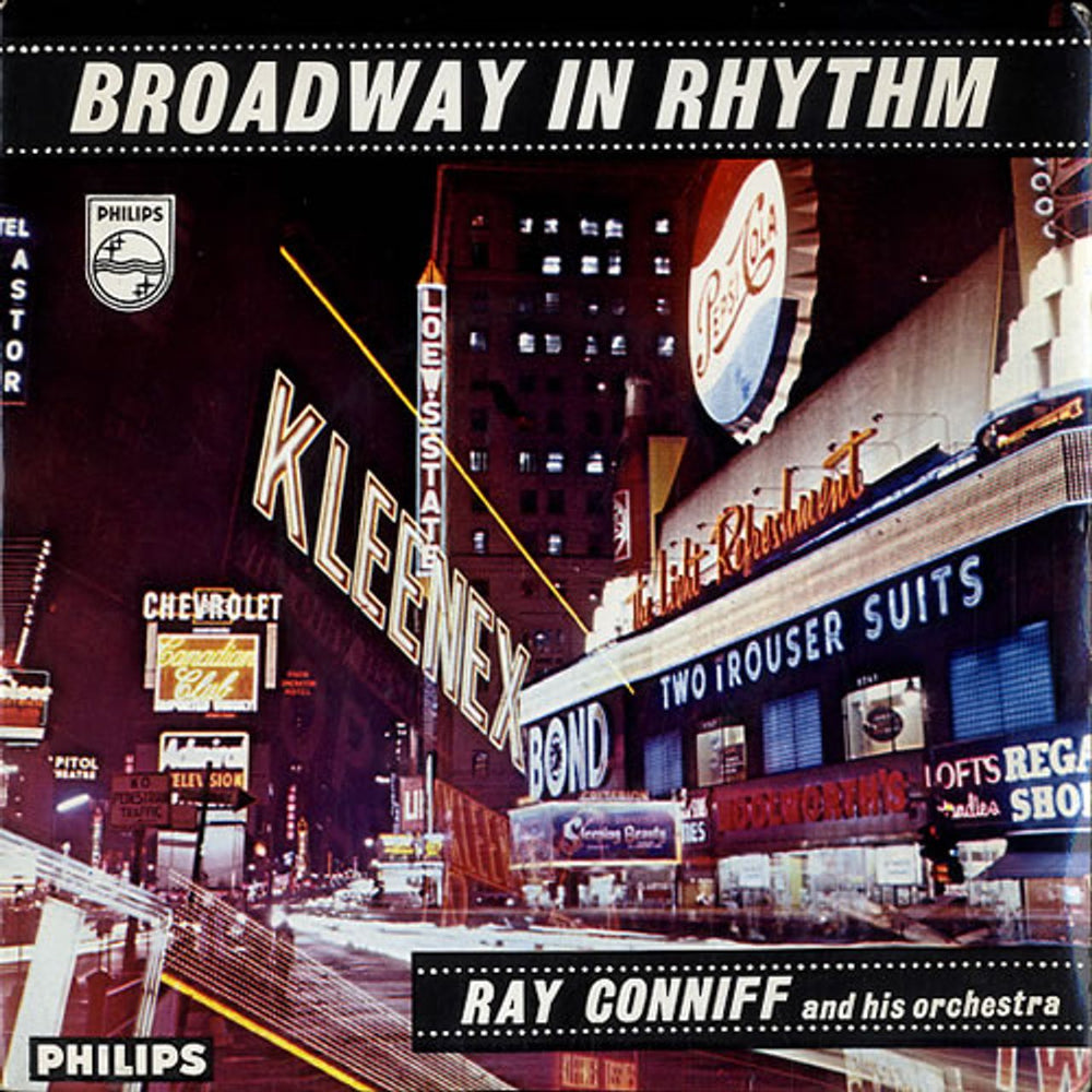 Ray Conniff Broadway In Rhythm UK 7" vinyl single (7 inch record / 45) BBE12320