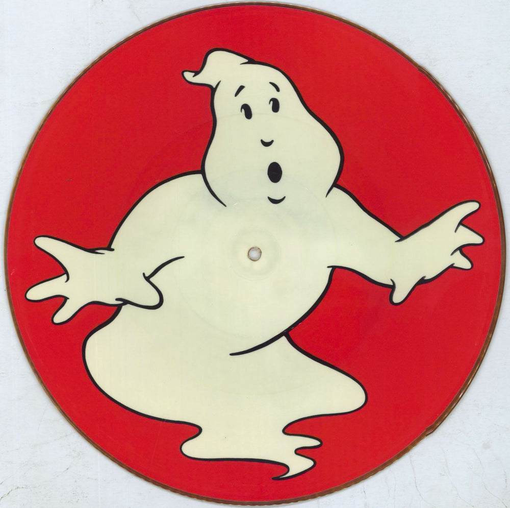 Ray Parker Jr Ghostbusters - Tea Stain UK 12" vinyl picture disc (12 inch picture record) ARIPD12580