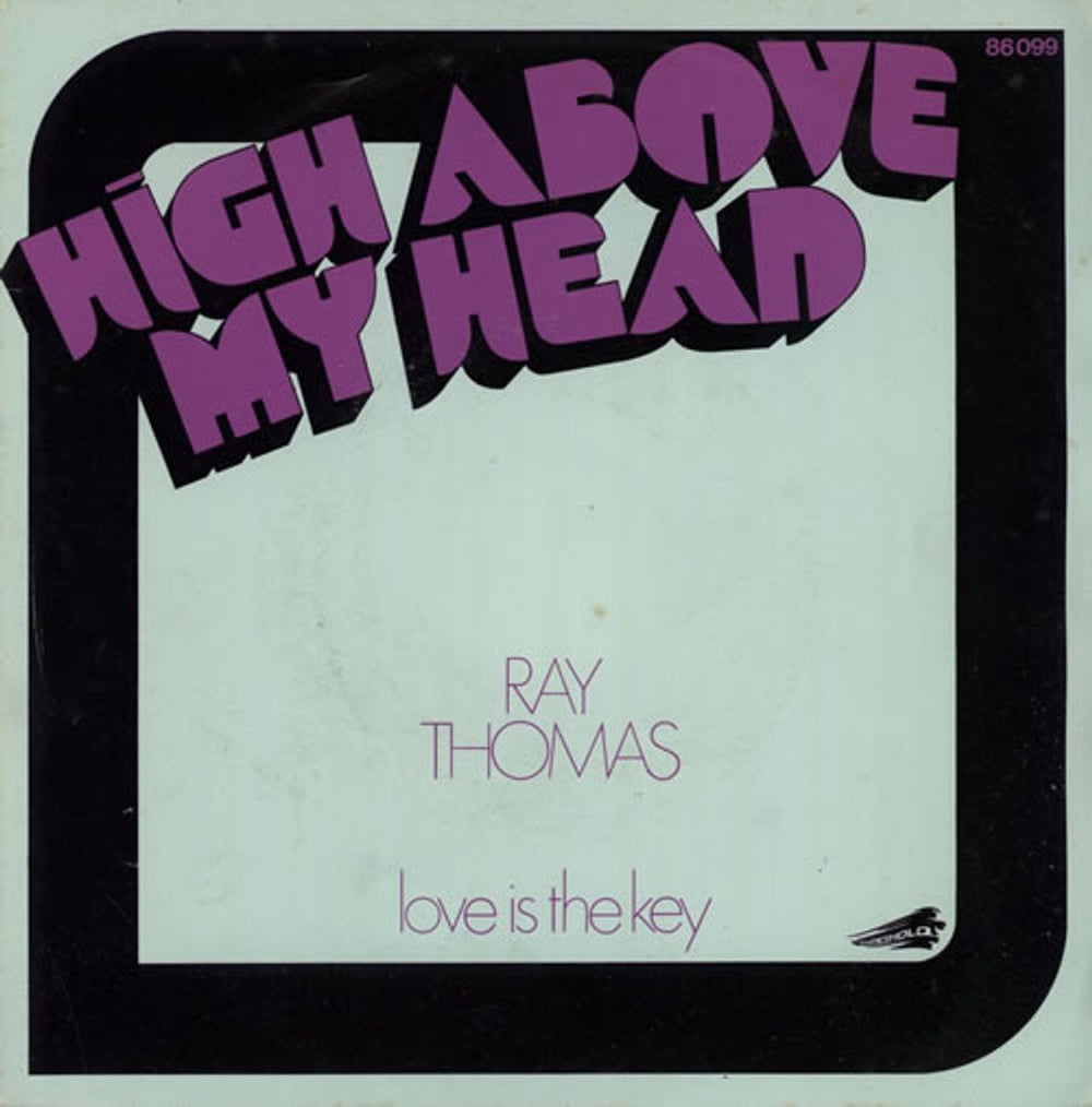 Ray Thomas High Above My Head French 7" vinyl single (7 inch record / 45) 86.099