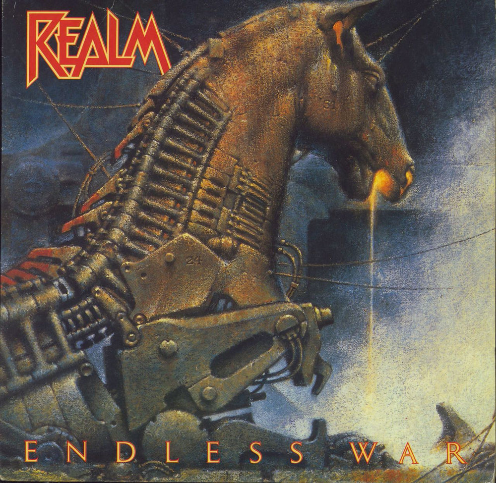 Realm Endless War Dutch vinyl LP album (LP record) RO95091