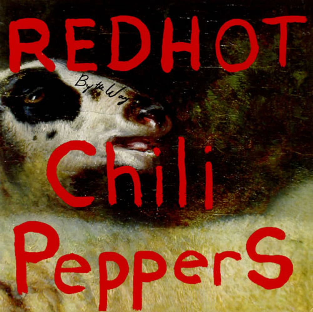 Red Hot Chili Peppers By The Way - Red Vinyl UK 7" vinyl single (7 inch record / 45) W580