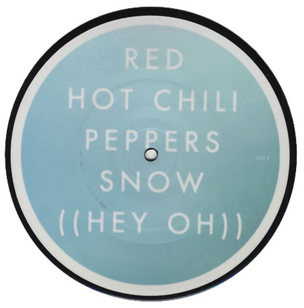 Red Hot Chili Peppers Snow [Hey Oh] UK 7" vinyl picture disc (7 inch picture disc single) W751