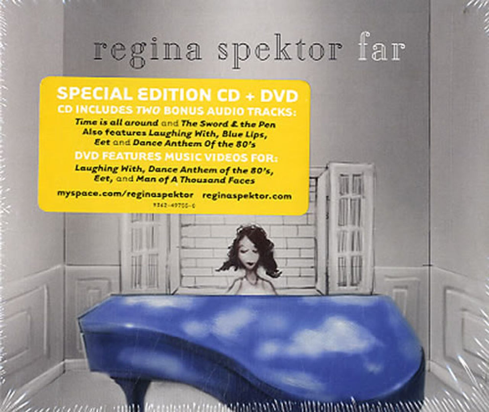 Regina Spektor Far UK 2-disc CD/DVD set 9362497550