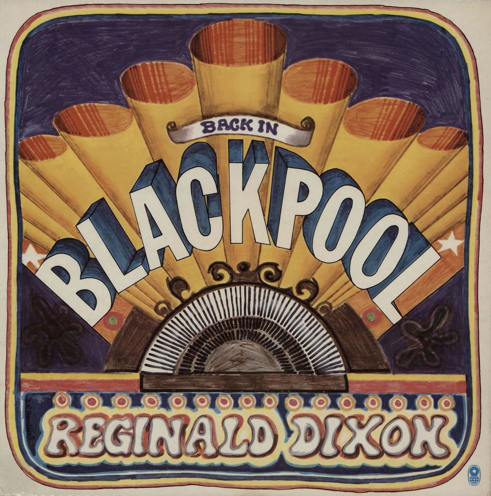 Reginald Dixon Back In Blackpool UK vinyl LP album (LP record) T875