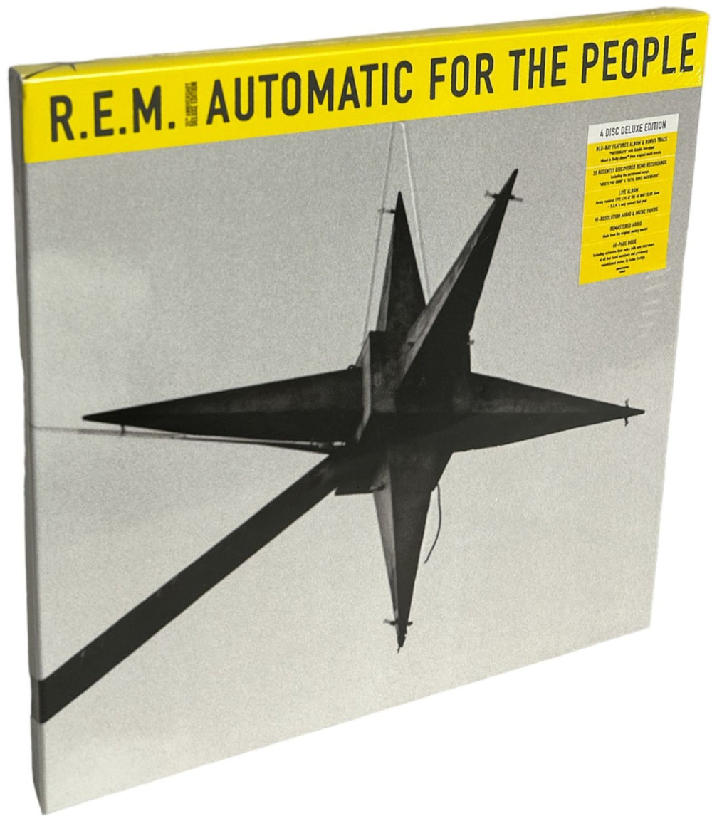REM Automatic For The People - Sealed UK CD Album Box Set 00888072029842