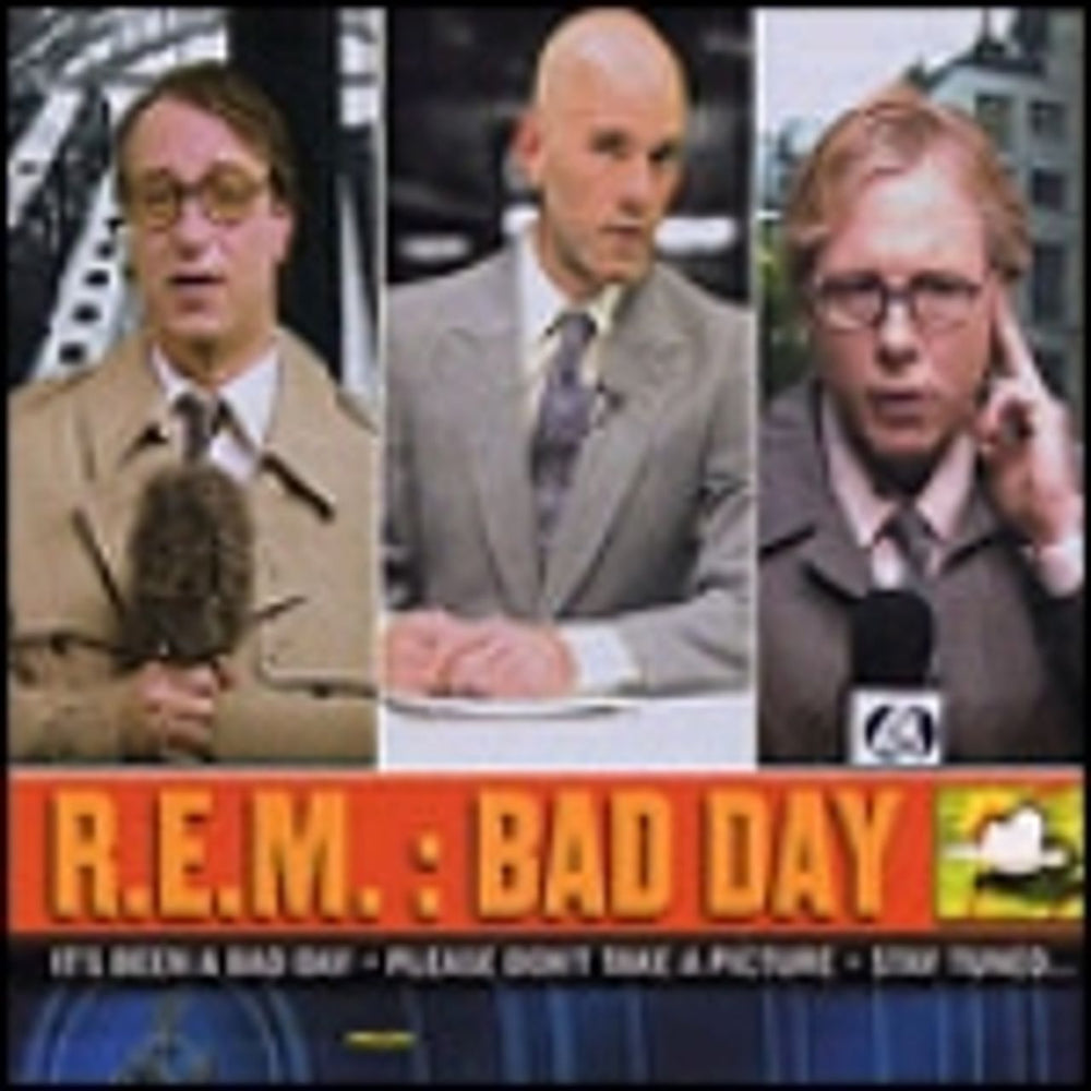 REM Bad Day UK 2-CD single set (Double CD single) W624CD1/CD2