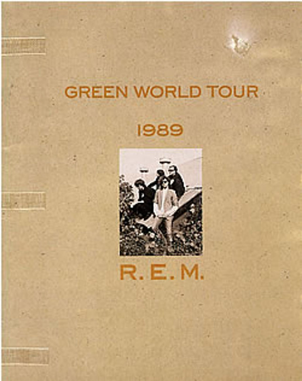 REM Green World Tour 1989 - Part Three UK tour programme TOUR PROGRAMME