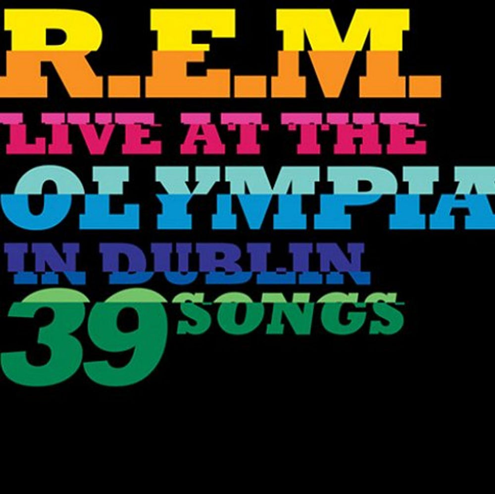 REM Live At The Olympia UK Vinyl Box Set 9362497480